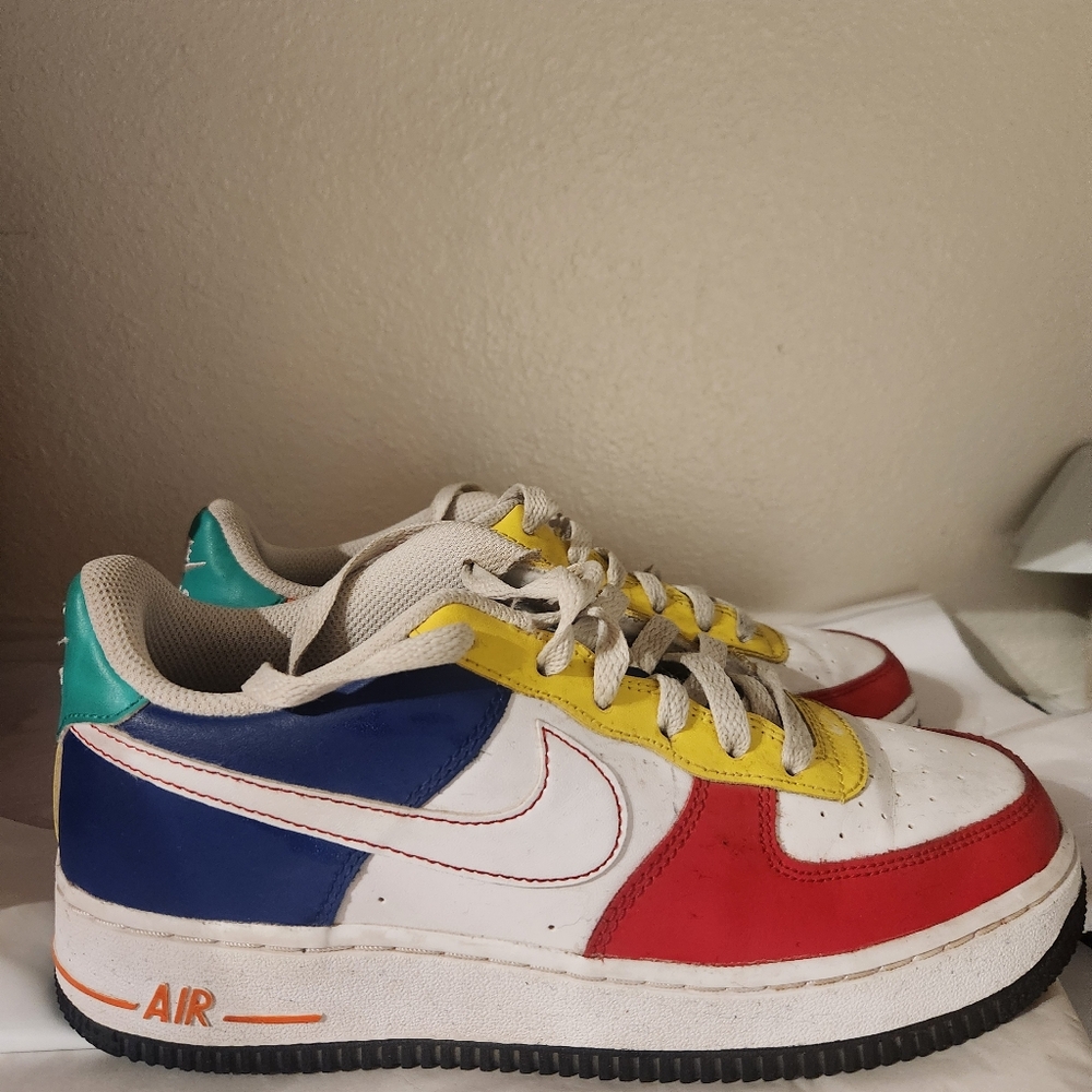 Nike Airforce 1 LV8 Rubik's Cube Youth Size 6Y